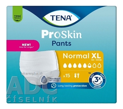 TENA Pants Normal XL naťahovacie inkontinenčné nohavičky (inov.2024) 1x15 ks