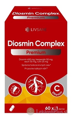 LIVSANE Diosmin Complex Premium tbl 1x60 ks