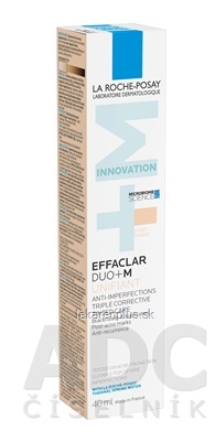 LA ROCHE-POSAY EFFACLAR DUO+ M UNIFIANT LIGHT tónovaný krém pre pleť so sklonom k akné, svetlý odtieň 1x40 ml