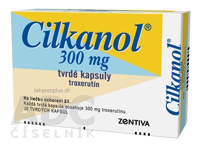 Cilkanol cps dur 300 mg (blis.PVC/Al) 1x30 ks