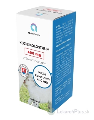 ADAMPharm KOZIE KOLOSTRUM 400 mg cps 1x60 ks