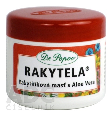 DR. POPOV RAKYTELA rakytníková masť s Aloe Vera 1x50 ml