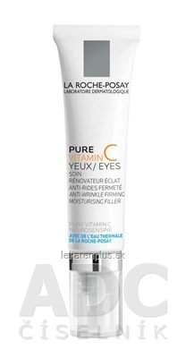 LA ROCHE-POSAY PURE VITAMIN C YEUX - OČNÝ očný krém proti vráskam 1x15 ml