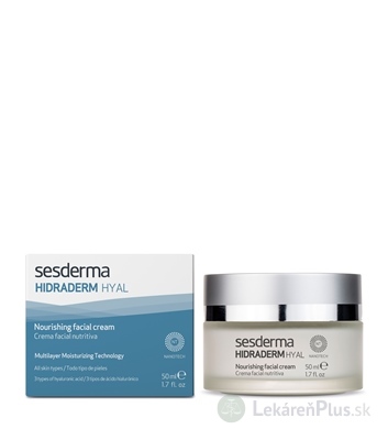 sesderma HIDRADERM HYAL Krém na tvár hydratačný 1x50 ml