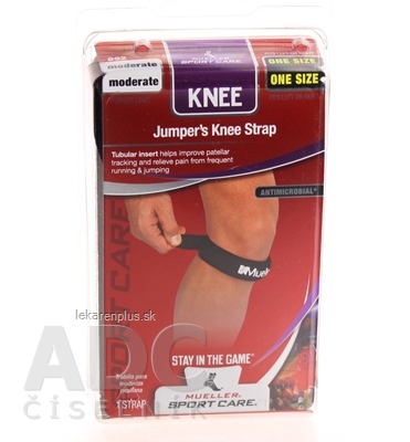 Mueller Jumpers Knee Strap podkolenný pás čierny 1x1 ks