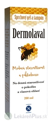 Dermolaval Sprchový gél a šampón (inov.2021) 1x200 ml