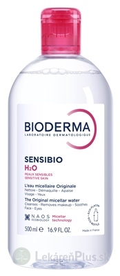 BIODERMA Sensibio H2O micelárna voda pre citlivú pleť (inov.2024) 1x500 ml