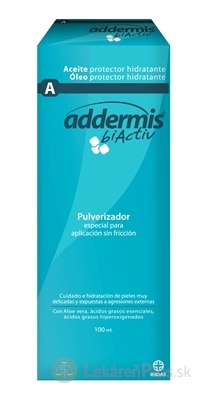 Addermis biActiv A Ochranný olej s Aloe Vera, hydratačný 1x100 ml