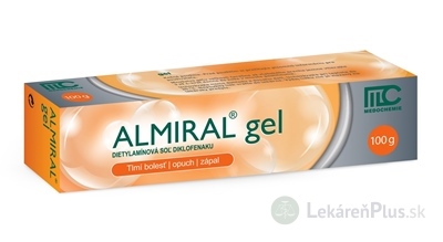 ALMIRAL gel gel (tuba Al) 1x100 g