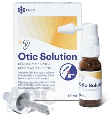 Otic Solution ENEO ušné kvapky/sprej 1x10 ml