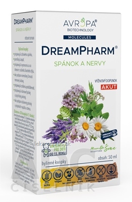 AVROPA DreamPharm bylinné kvapky 1x50 ml