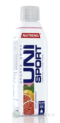 NUTREND UNISPORT DRINK koncentrát nápoj, príchuť pink grep 1x500 ml