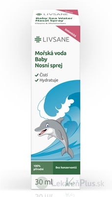 LIVSANE Morská voda Baby izotonická nosový sprej 1x30 ml