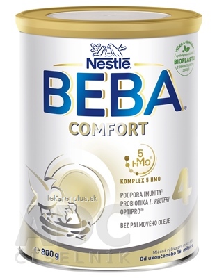 BEBA COMFORT 4 HM-O mliečna výživa pre batoľatá (od ukonč. 18 mesiacov) 1x800 g