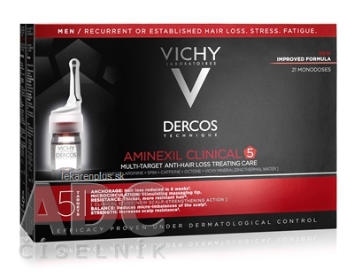 VICHY Dercos Aminexil Clinical 5 pre mužov (M9119900) 21x6 ml