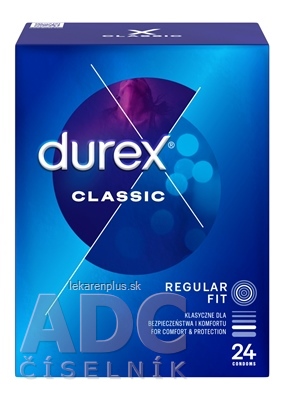 DUREX Classic kondóm 1x24 ks