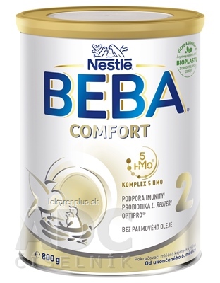 BEBA COMFORT 2 HM-O následná výživa dojčiat (od ukonč. 6. mesiaca) 1x800 g