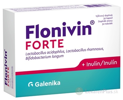 Flonivin FORTE cps (prospešné baktérie + inulín) 1x30 ks