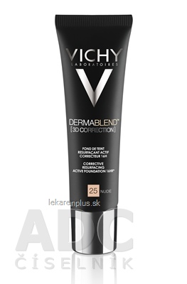 VICHY DERMABLEND 3D KOREKTOR 25 (NUDE) (M9005700) 1x30 ml