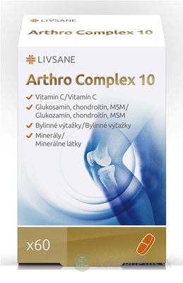 LIVSANE Arthro Complex 10 tbl 1x60 ks