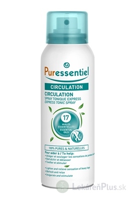 PURESSENTIEL Sprej na unavené nohy 1x100 ml