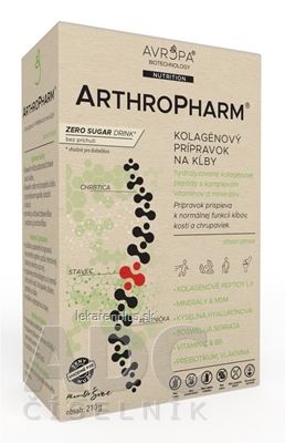 AVROPA ArthroPharm prášok, bez príchute 1x210 g