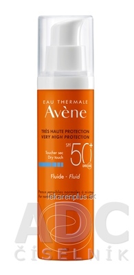 AVENE FLUIDE SPF50+ (TRÈS HAUTE PROTECTION) fluid (veľmi vysoká ochrana) 1x50 ml