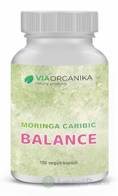 VIA ORGANIKA Moringa caribic BALANCE cps 1x120 ks