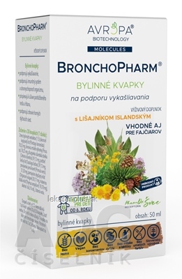 AVROPA BronchoPharm bylinné kvapky 1x50 ml