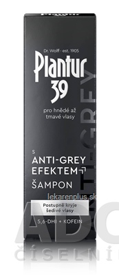 Plantur 39 Šampón s Anti-Grey efektom 1x200 ml