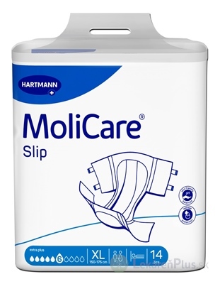 MoliCare Slip extra plus 6 kvapiek XL inkontinenčné nohavičky, 150 - 175 cm, 2714 ml, 1x14 ks