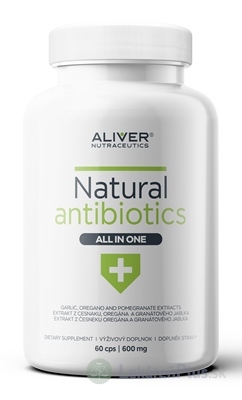 ALIVER Natural antibiotics cps 1x60 ks