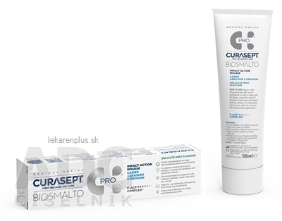 CURASEPT BIOSMALTO C.A.E. dentálna pena, príchuť mäta 1x50 ml