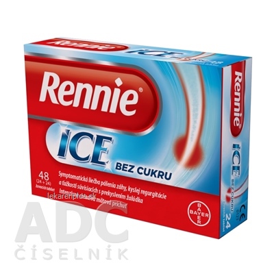 Rennie ICE bez cukru tbl mnd 2x24 ks (48 ks)