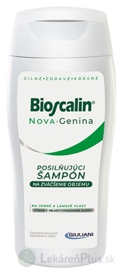 Bioscalin Nova Genina POSILŇUJÚCI ŠAMPÓN na zväčšenie objemu 1x200 ml