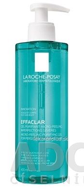 LA ROCHE-POSAY EFFACLAR mikropeelingový gel 1x400 ml