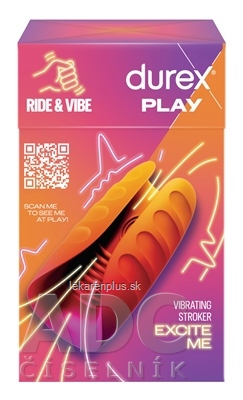 DUREX PLAY RIDE & VIBE vibračný masturbátor 1x1 ks