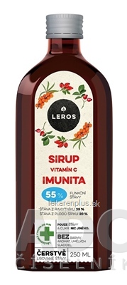 LEROS Sirup Vitamín C Imunita 1x250 ml