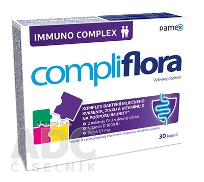 Compliflora Immuno complex cps (inov.2023) 1x30 ks