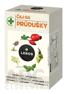 LEROS ČAJ NA PRIEDUŠKY nálevové vrecká 20x1,5 g (30 g)