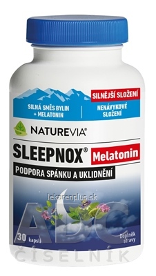 NATUREVIA SLEEPNOX Melatonín cps 1x30 ks