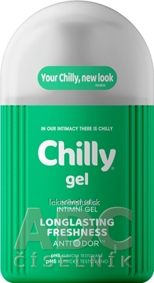 Chilly fresh intímny gél pre pocit sviežosti 1x200 ml