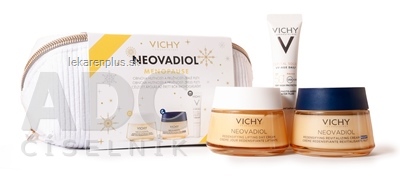 VICHY NEOVADIOL MENOPAUSE XMAS 2024 denný krém 50 ml + nočný krém 50 ml + Capital Soleil UV-Age Daily SPF50+ 15 ml, 1x1 set