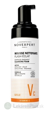 NOVEXPERT VITAMINE C Express rad. Cleansing Foam rozjasňujúca čistiaca pena s vitamínom C 1x150 ml