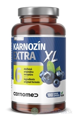 CarnoMed Karnozín EXTRA XL cps 1x180 ks