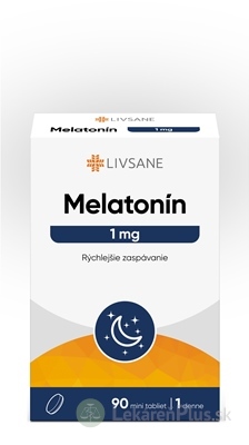 LIVSANE Melatonín 1 mg tbl 1x90 ks