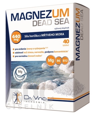 MAGNEZUM DEAD SEA - DA VINCI tbl 1x40 ks