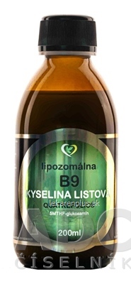 Zdravý svet Lipozomálna B9 KYSELINA LISTOVÁ 1x200 ml