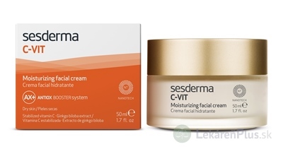 sesderma C-VIT ANTIOX Krém na tvár hydratačný 1x50 ml