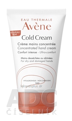 AVENE COLD CREAM CRÈME MAINS CONCENTRÉE (inovácia) koncentrovaný krém na ruky 1x50 ml